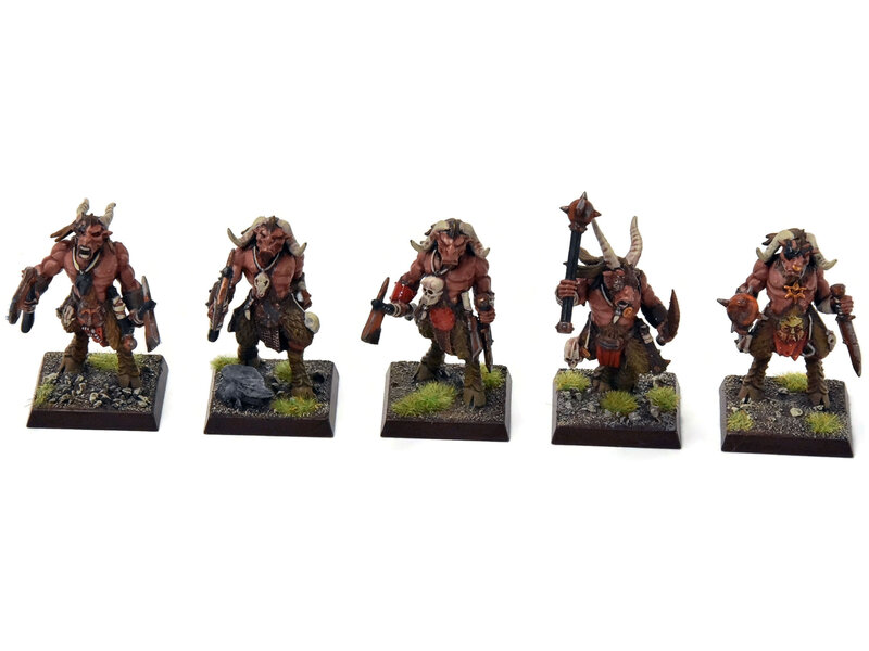 Games Workshop BEASTMEN 10 Gors #2 PRO-PAINTED Fantasy