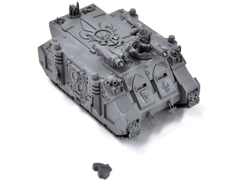 Games Workshop ADEPTA SORORITAS Rhino tank #1 Warhammer 40K Badly Glue