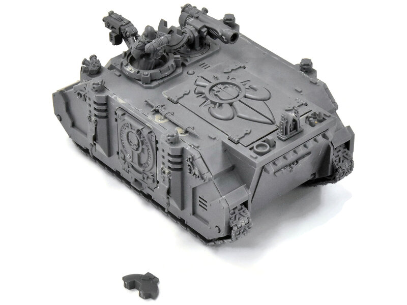 Games Workshop ADEPTA SORORITAS Rhino tank #1 Warhammer 40K Badly Glue