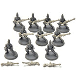 Games Workshop AELDARI 10 guardians #1 OOP metal bits Warhammer 40K
