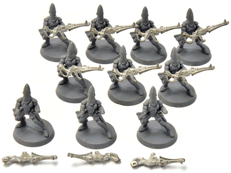 Games Workshop AELDARI 10 guardians #1 OOP metal bits Warhammer 40K