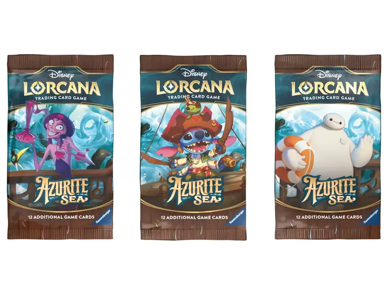 Disney Disney Lorcana Azurite Sea Booster Pack