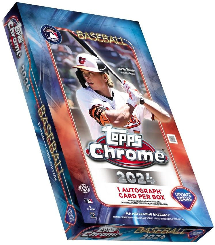 2024 Topps Chrome Update Baseball Hobby Box Kingdom of the Titans
