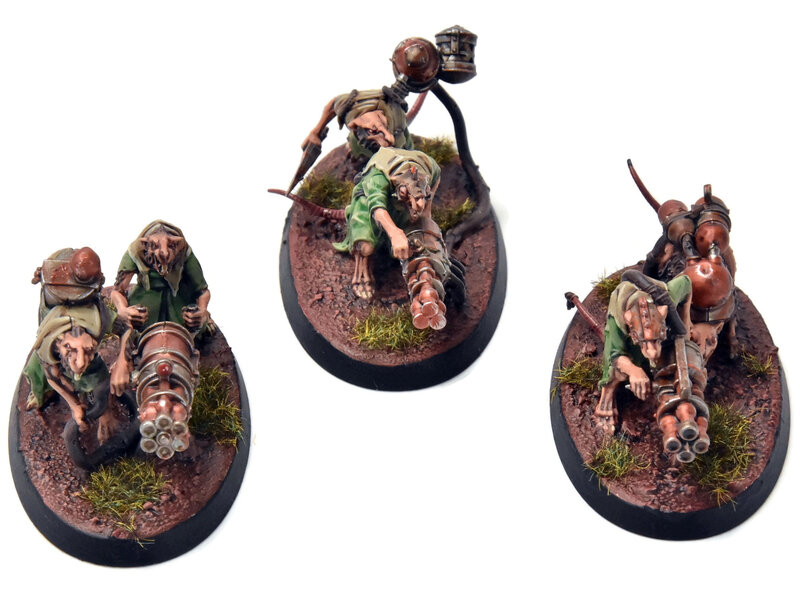 Games Workshop SKAVEN Ratling Guns #1 COMMISSION PRO PAINTED Sigmar
