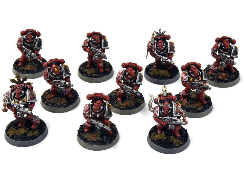Games Workshop CHAOS SPACE MARINES World eaters 10 Chaos space marines #1 40K
