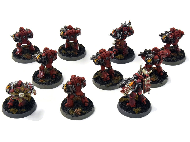 Games Workshop CHAOS SPACE MARINES World eaters 10 Chaos space marines #1 40K
