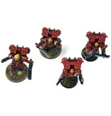 Games Workshop BLOOD ANGELS 4 Sternguard veterans with Jump Pack #3 PRO PAINTED Warhammer 40K