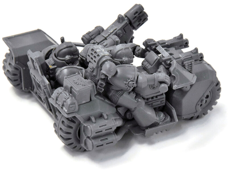 Games Workshop SPACE MARINES Attack Bike #1 Warhammer 40K
