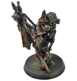 Games Workshop DEATH GUARD Plague Marine Icone Bearer #1 WELL PAINTED Warhammer 40K