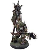 Games Workshop DEATH GUARD Plague Marine Icone Bearer #1 WELL PAINTED Warhammer 40K