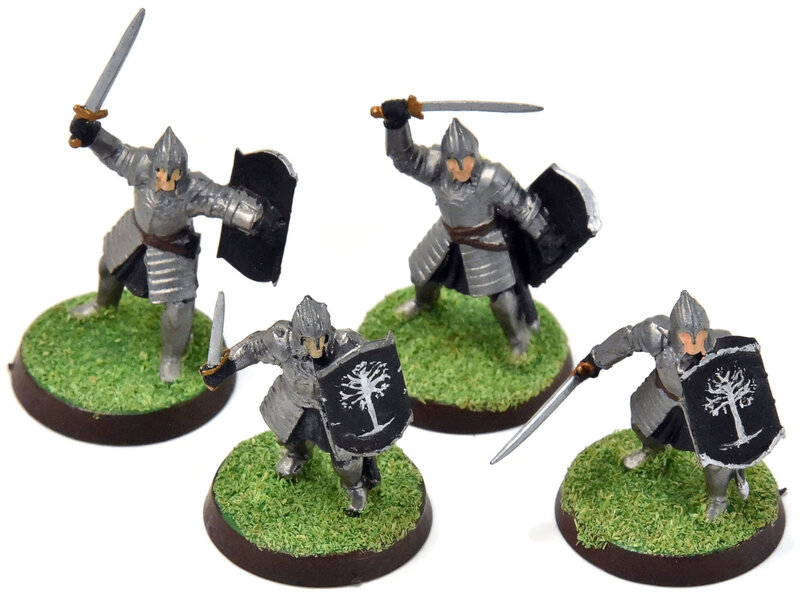 Games Workshop MIDDLE EARTH 4 Minas Tirith Warriors #1  LOTR