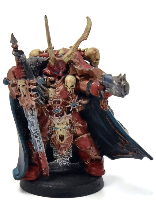 CHAOS SPACE MARINES Chaos Lord With Plasma Pistol #1 Warhammer 40K
