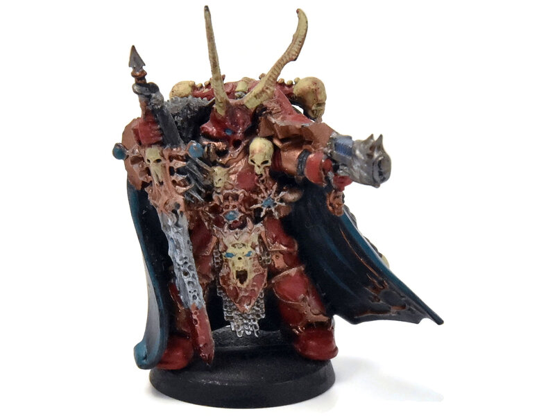 Games Workshop CHAOS SPACE MARINES Chaos Lord With Plasma Pistol #1 Warhammer 40K