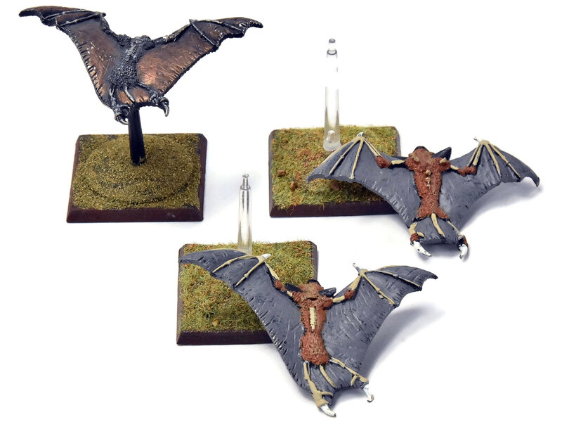 Games Workshop VAMPIRE COUNTS 3 Fell Bats #1 METAL Warhammer Fantasy