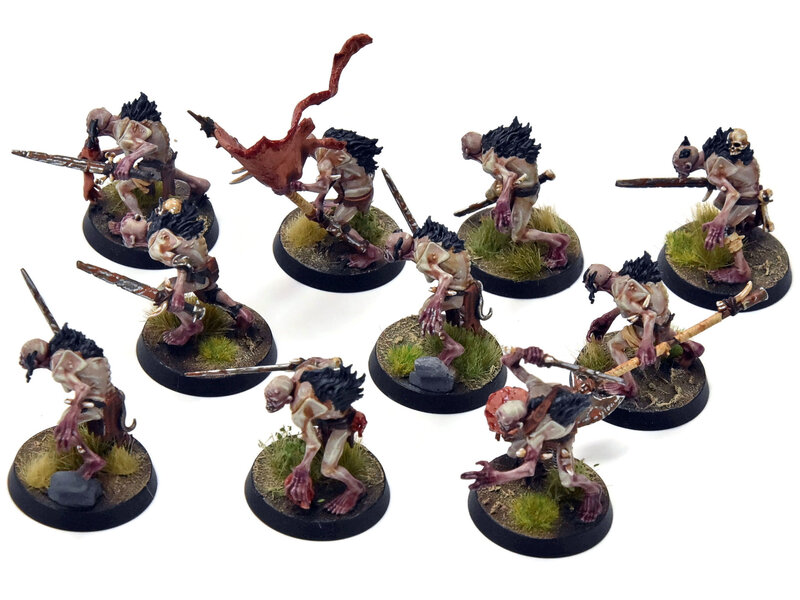 Games Workshop FLESH-EATER COURTS 10 Morbheg Guards #2 PRO PAINTED Cryptguard