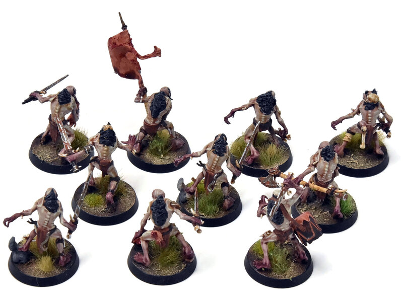 Games Workshop FLESH-EATER COURTS 10 Morbheg Guards #2 PRO PAINTED Cryptguard