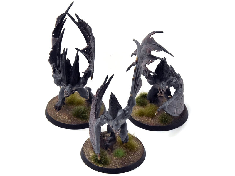 Games Workshop FLESH-EATER COURTS 3 Crypt Flayers #1 PRO PAINTED