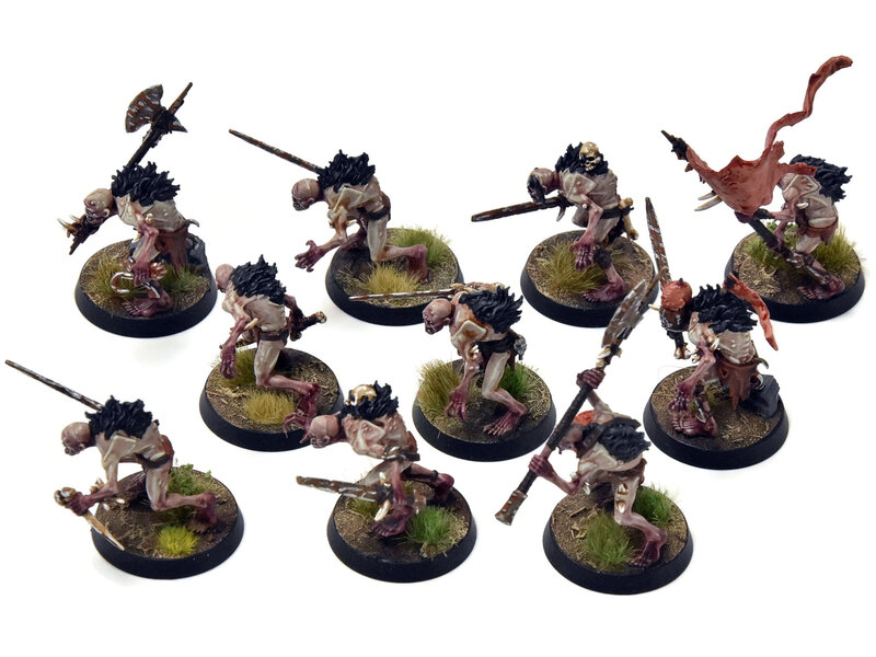 Games Workshop FLESH-EATER COURTS 10 Morbheg Guards #1 PRO PAINTED Cryptguard