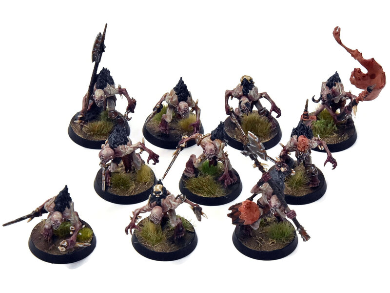Games Workshop FLESH-EATER COURTS 10 Morbheg Guards #1 PRO PAINTED Cryptguard