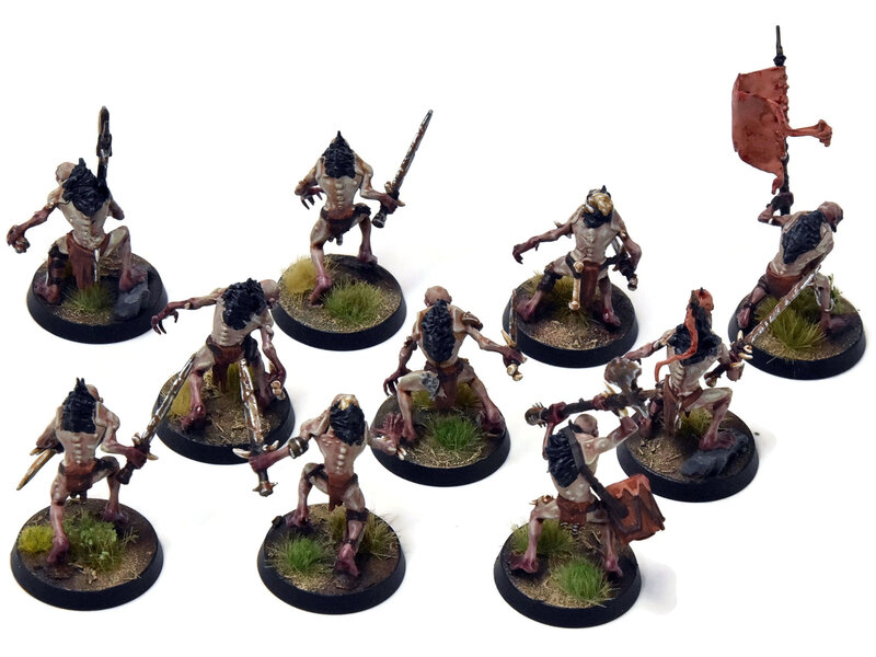 Games Workshop FLESH-EATER COURTS 10 Morbheg Guards #1 PRO PAINTED Cryptguard