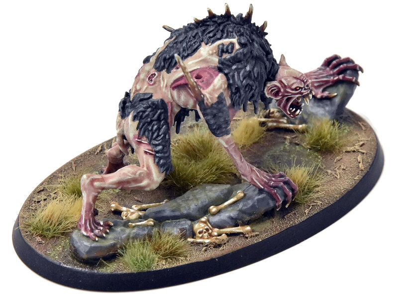 Games Workshop FLESH-EATER COURTS Varghulf Courtier #1 PRO PAINTED