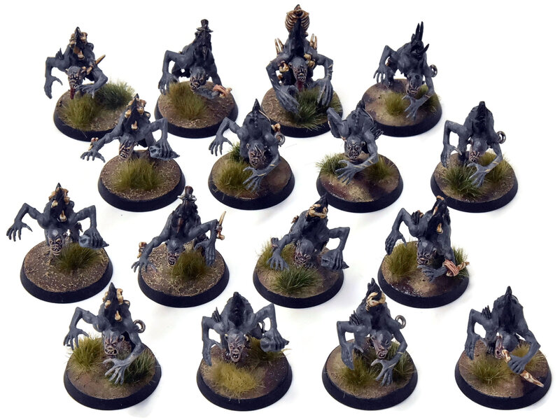 Games Workshop FLESH-EATER COURTS 16 Crypt Ghouls #3 PRO PAINTED