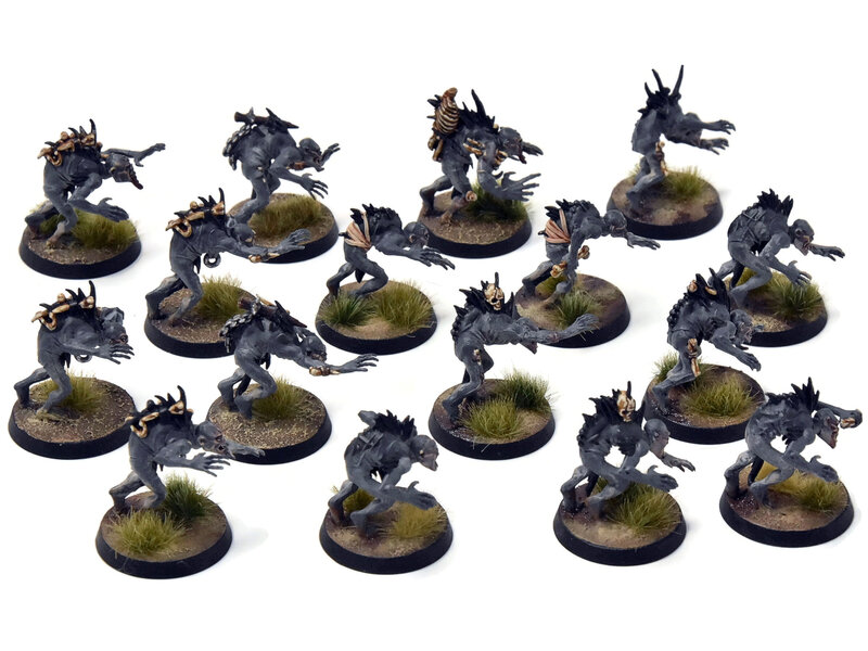 Games Workshop FLESH-EATER COURTS 16 Crypt Ghouls #3 PRO PAINTED