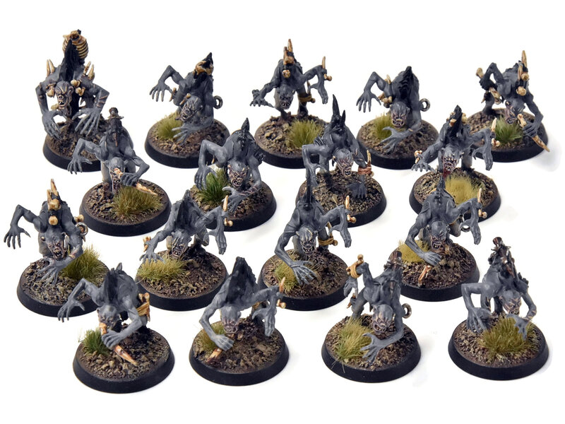 Games Workshop FLESH-EATER COURTS 17 Crypt Ghouls #2 PRO PAINTED