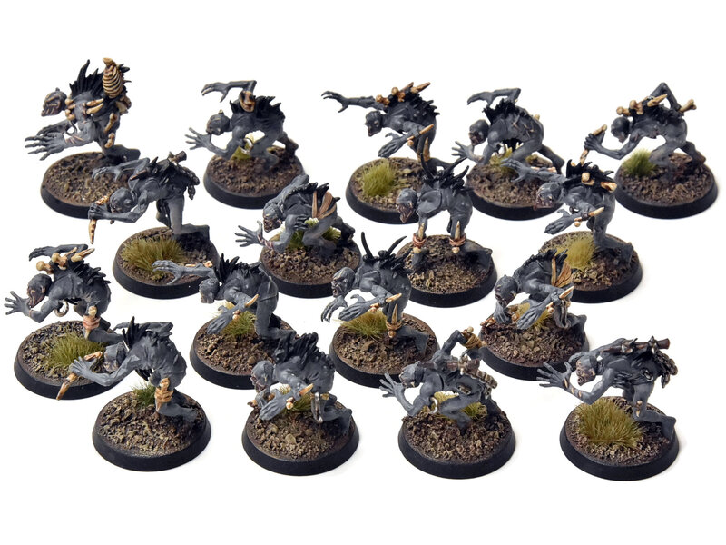 Games Workshop FLESH-EATER COURTS 17 Crypt Ghouls #2 PRO PAINTED