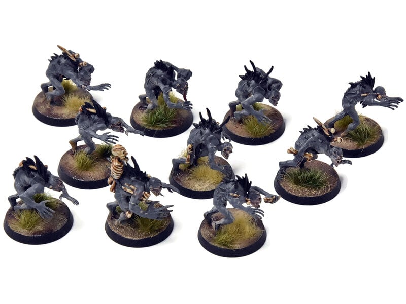 Games Workshop FLESH-EATER COURTS 10 Crypt Ghouls #1 PRO PAINTED