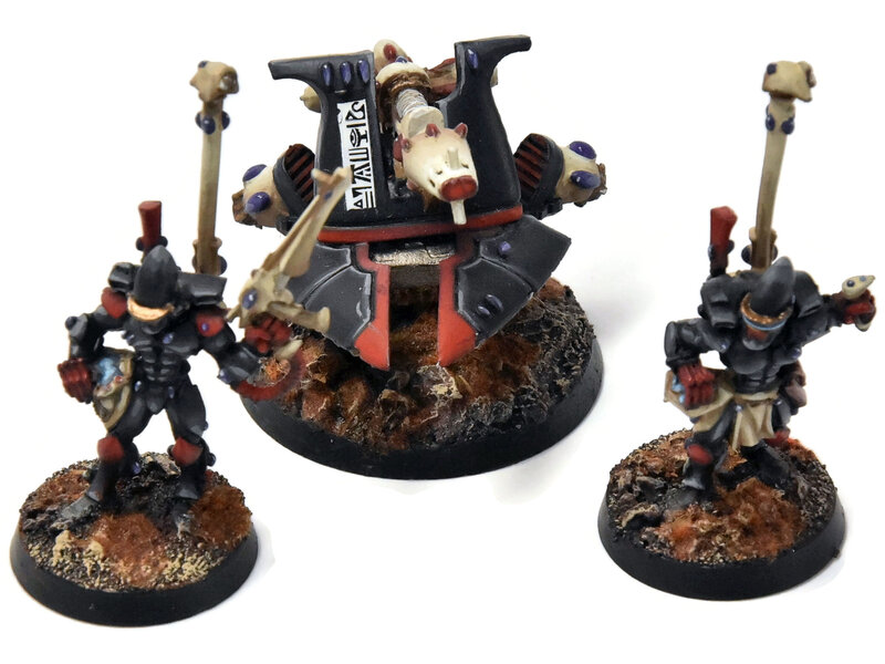 Games Workshop AELDARI 3 Turret Platform #1 PRO PAINTED METAL