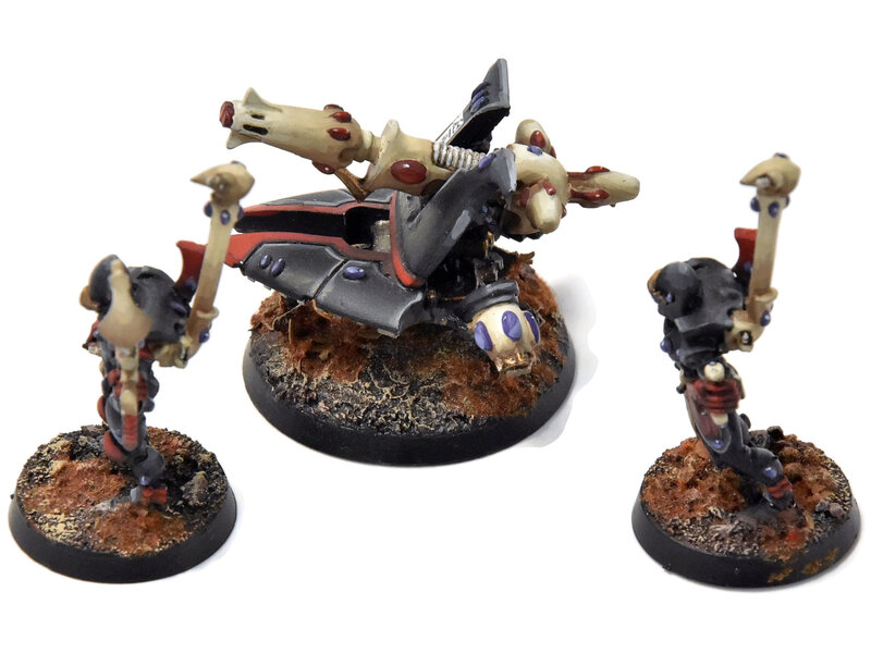 Games Workshop AELDARI 3 Turret Platform #1 PRO PAINTED METAL