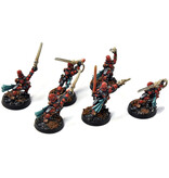 Games Workshop AELDARI 6 Striking Scorpions #1 PRO PAINTED Converted METAL