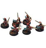Games Workshop AELDARI 6 Striking Scorpions #1 PRO PAINTED Converted METAL