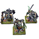 BEASTMEN 3 Chaos Trolls #2 WELL PAINTED Metal