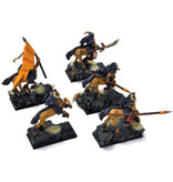 Games Workshop BEASTMEN 5 Centigor Herds #3 WELL PAINTED Metal