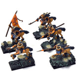 Games Workshop BEASTMEN 5 Centigor Herds #3 WELL PAINTED Metal