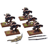 Games Workshop BEASTMEN 5 Centigor Herds #2 PRO PAINTED Metal reassembly missing some horns