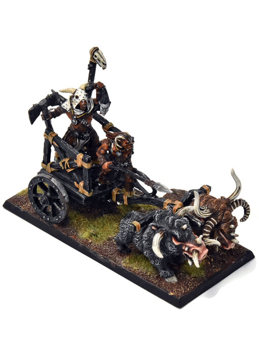 BEASTMEN Tuskgor Chariot #7 PRO PAINTED METAL Warhammer Fantasy