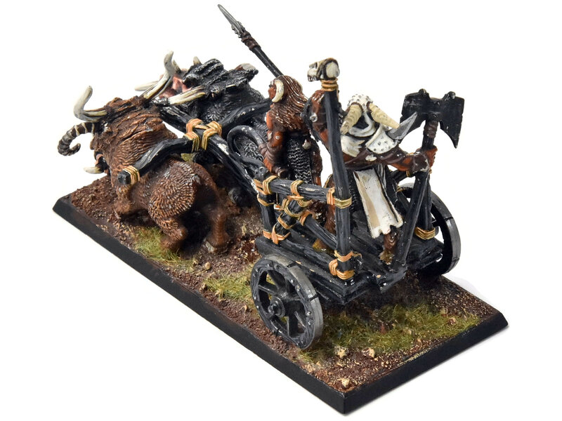 Games Workshop BEASTMEN Tuskgor Chariot #7 PRO PAINTED METAL Warhammer Fantasy