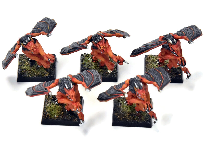 Games Workshop CHAOS 5 Chaos Furies #1 PRO PAINTED Metal Warhammer Fantasy