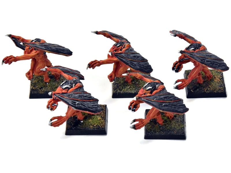 Games Workshop CHAOS 5 Chaos Furies #1 PRO PAINTED Metal Warhammer Fantasy