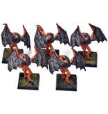 Games Workshop CHAOS 5 Chaos Furies #1 PRO PAINTED Metal Warhammer Fantasy