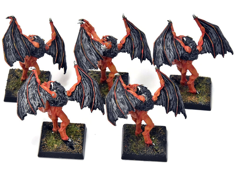Games Workshop CHAOS 5 Chaos Furies #1 PRO PAINTED Metal Warhammer Fantasy