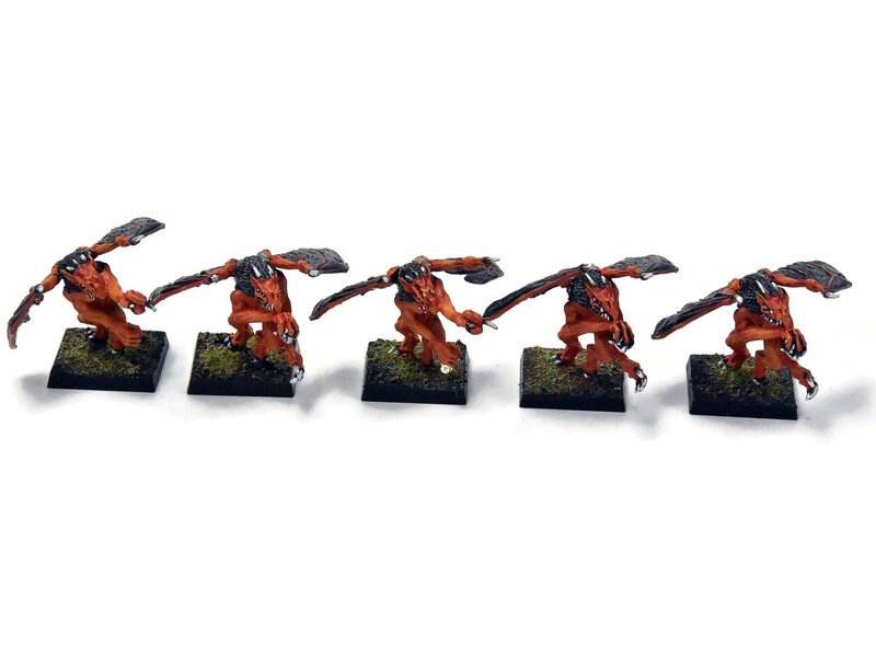 Games Workshop CHAOS 5 Chaos Furies #1 PRO PAINTED Metal Warhammer Fantasy
