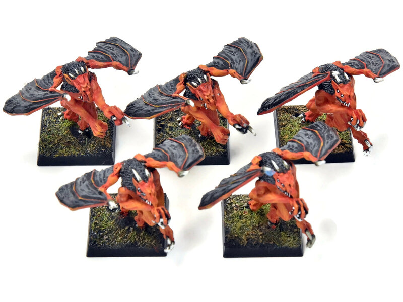 Games Workshop CHAOS 5 Chaos Furies #3 PRO PAINTED Metal Warhammer Fantasy