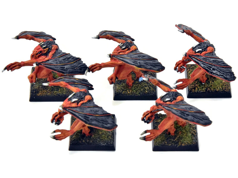 Games Workshop CHAOS 5 Chaos Furies #3 PRO PAINTED Metal Warhammer Fantasy