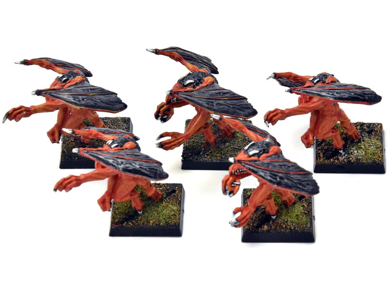 Games Workshop CHAOS 5 Chaos Furies #2 PRO PAINTED Metal Warhammer Fantasy