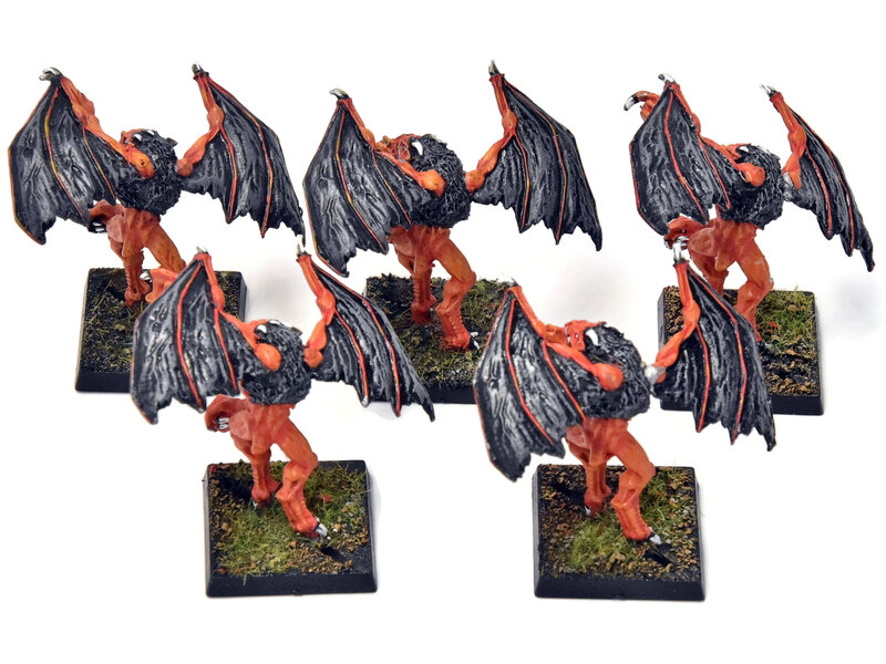 Games Workshop CHAOS 5 Chaos Furies #2 PRO PAINTED Metal Warhammer Fantasy