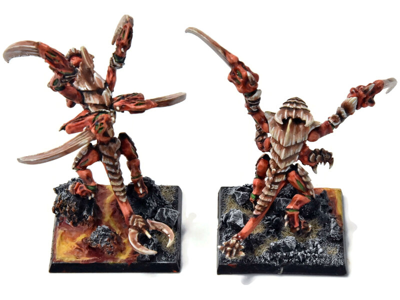Games Workshop CHAOS DAEMONS 2 Chaos Spawns #1 Converted Tyranids METAL